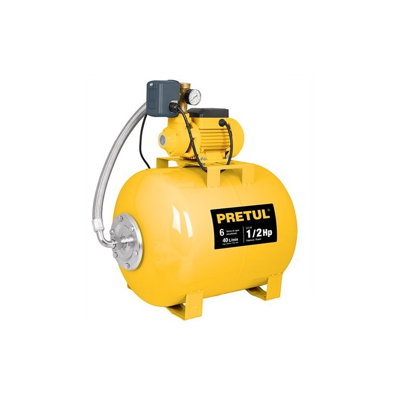 Bomba (Equipo Hidroneumático) uso doméstico 50 Lts