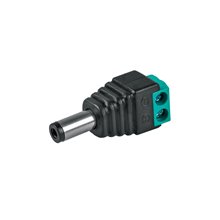 Conector de Energía para Cctv Tipo Macho Volteck
