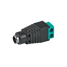 Conector de Energía para Cctv Tipo Hembra Volteck