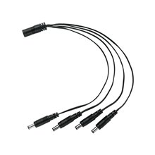Cable Divisor de Energía Tipo Pulpo 1 A 4 para Cctv Volteck
