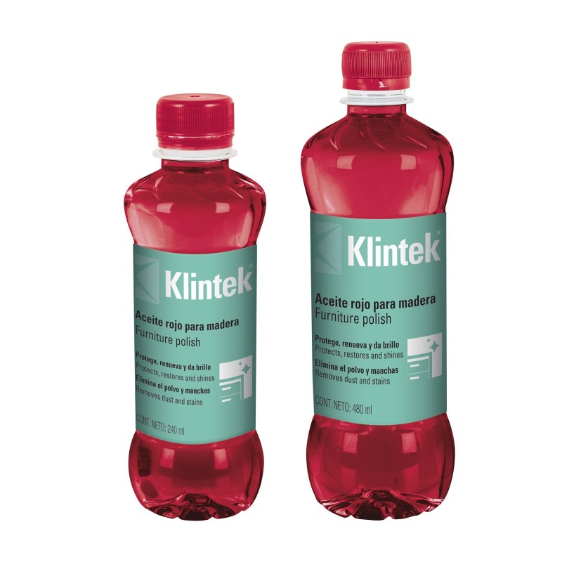 Aceite rojo para madera KLINTEK