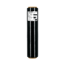 Rollo de 244 M Película Plástica Negra Ancho 18 Cal 50