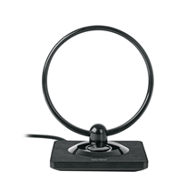 Antena de Interior para Tv Hd Tipo Aro 28 Db Volteck