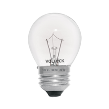 Foco Incandescente 25w para Horno/refrigerador Transparente