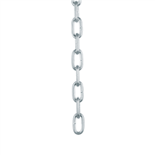 Cadenas galvanizadas 1/4 Precio por Metro en bolsa