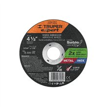 Discos abrasivos para corte extrafino de metal