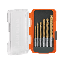 Juego de 6 Brocas Helicoidales con Sierra Truper