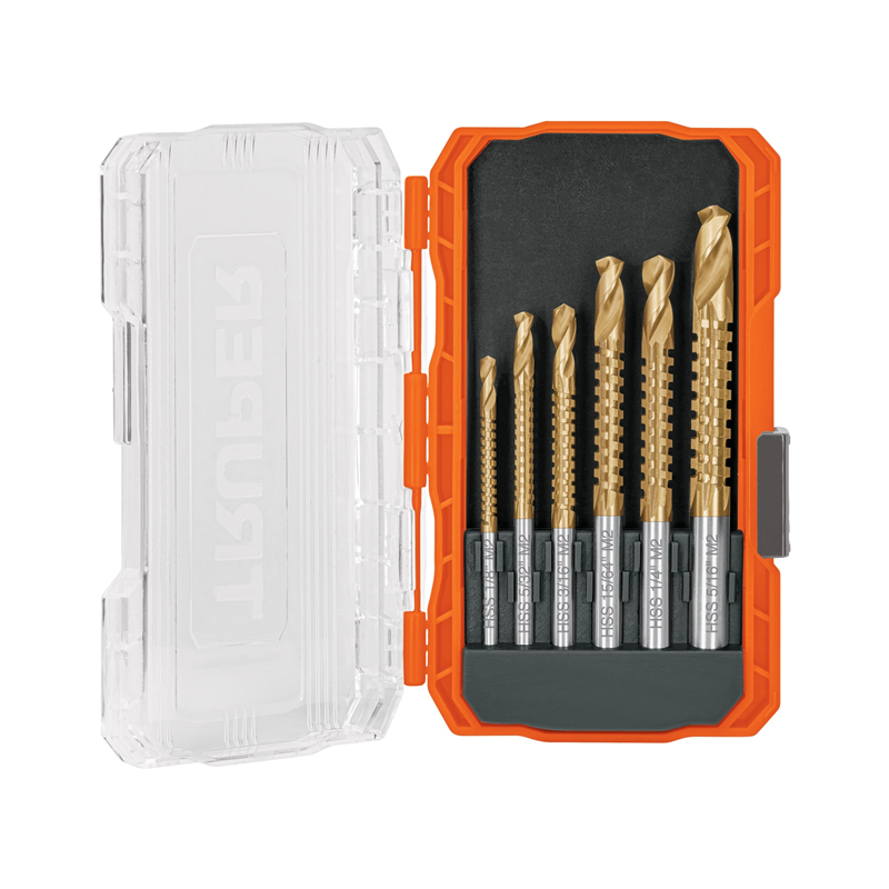 Juego de 6 Brocas Helicoidales con Sierra Truper Juego de 6 Brocas Helicoidales con Sierra Truper