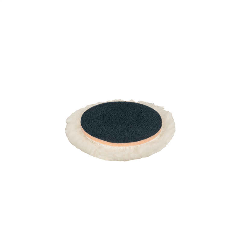 Borla p/Pulir de Lana de 3 Hook And Loop Truper