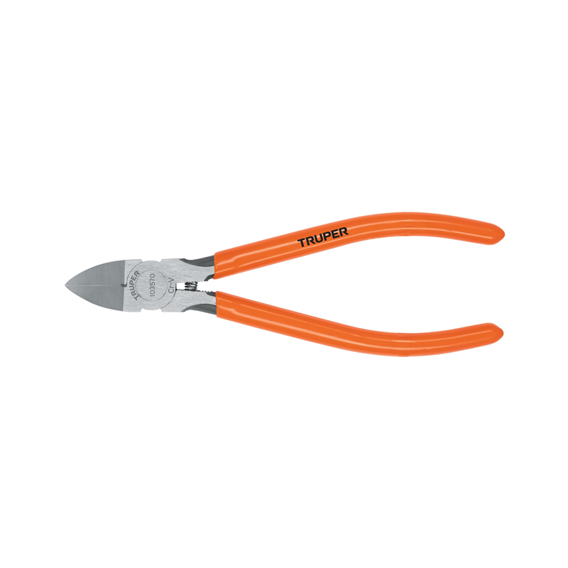 Pinza de Corte Al Ras 6 Mango de Pvc Truper Pinza de Corte Al Ras 6 Mango de Pvc Truper