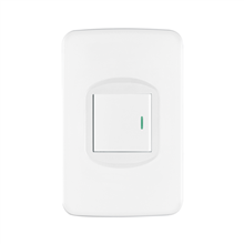 Placa Armada 1 Interruptor 1.5 Módulos Toledo Basic