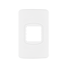 Placa de 1 Ventana 1.5 Módulos Línea Toledo Basic