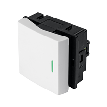 Interruptor Sencillo de 1.5 Módulos Línea Toledo Basic