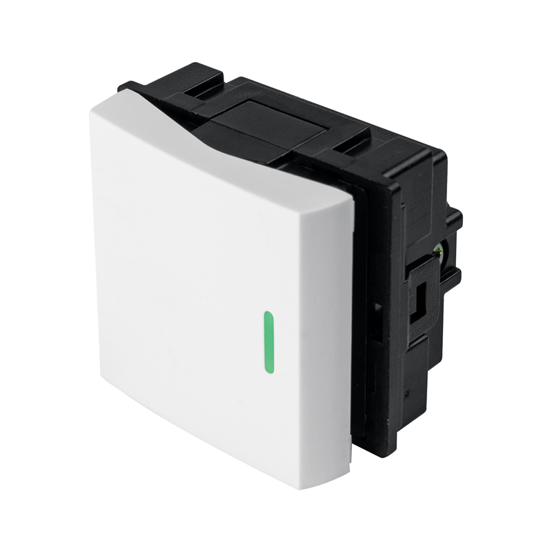 Interruptor Sencillo de 1.5 Módulos Línea Toledo Basic