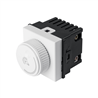 Dimmer Giratorio de 1.5 Módulos Línea Toledo Basic Dimmer Giratorio de 1.5 Módulos Línea Toledo Basic