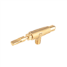 Válvula Horizontal de Latón 1/8 Gas Lp Alta Presión Foset
