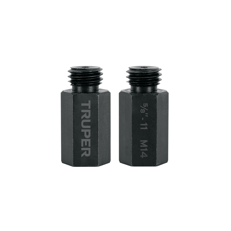 Adaptadores para Pulidoras M14 A 5/8 2 Piezas Truper Adaptadores para Pulidoras M14 A 5/8 2 Piezas Truper