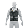 Chaleco Seguridad Reforzado Negro con Bolsas Expert Chaleco Seguridad Reforzado Negro con Bolsas Expert