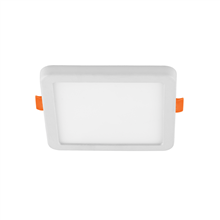 Luminario Led Empotrable Ajustable Cuadrado Luz de Día