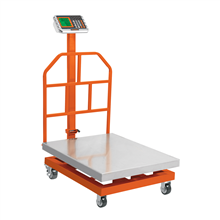 Báscula Electrónica de Plataforma 600 Kg Inoxidable Truper