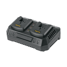 Cargador Dual de Baterías de Ion Litio 20v Pretul