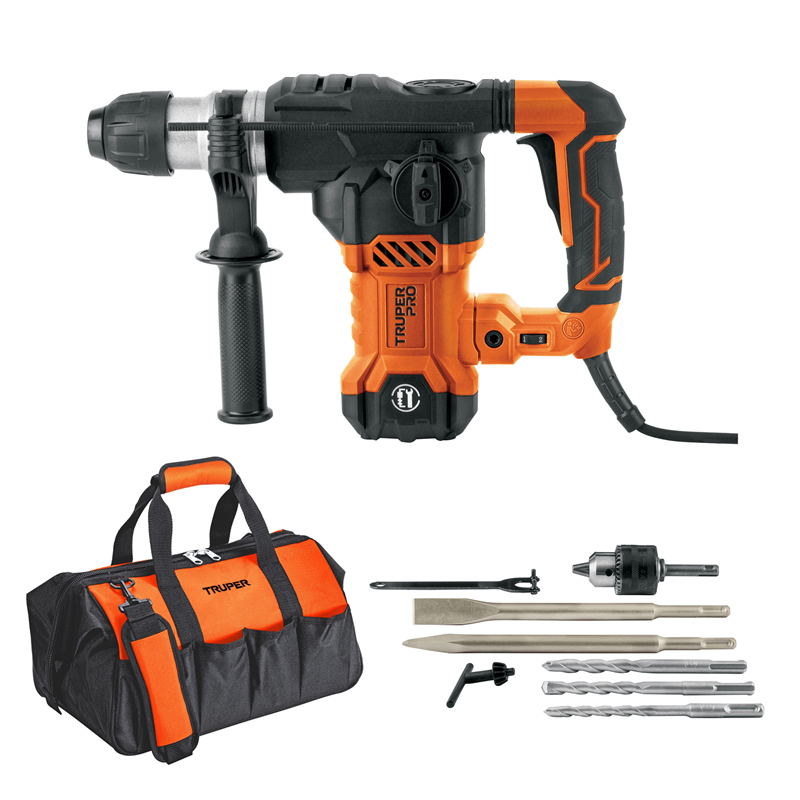 Rotomartillo Sds Plus 6 Joules 1500w Truper Pro Rotomartillo Sds Plus 6 Joules 1500w Truper Pro