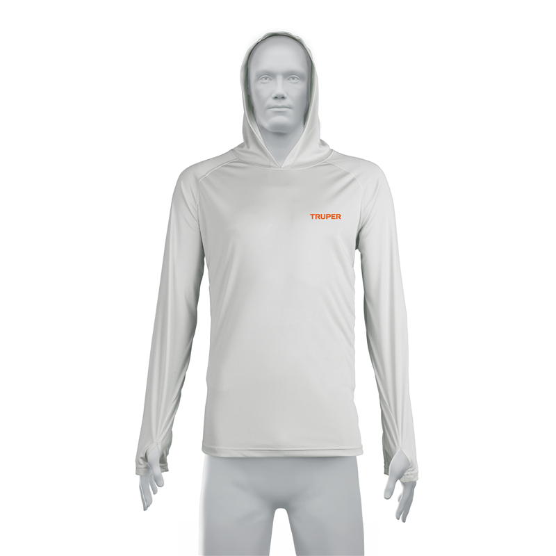 Playera Protección Solar m. Larga c/Gorro hombre Truper