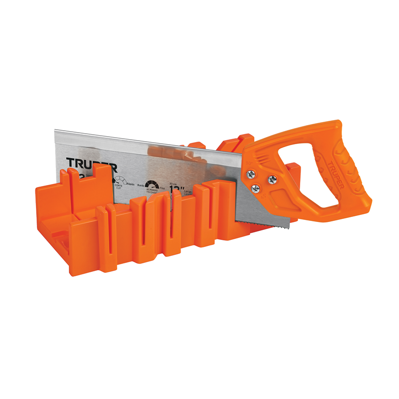 Caja de Inglete con Serrucho de Costilla 12 Truper