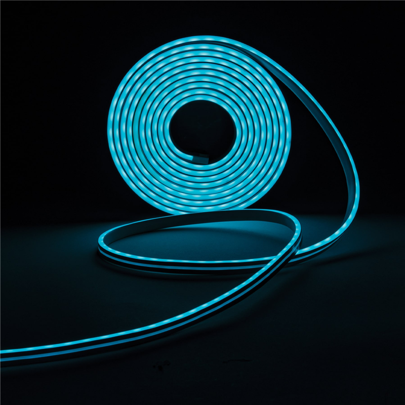 Tira Flexible de Led Multicolor Rgb Neón 5 M Volteck
