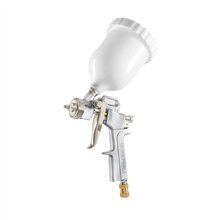 Pistola p/Pintar Híbrida Vaso Plástico 1.3mm Truper