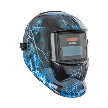 Careta Electrónica p/Soldar Rayos Sombra 9 A 13 Pretul