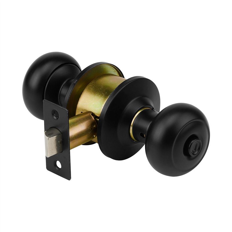 Cerraduras de pomo tipo oval, para baño Cerraduras de pomo tipo oval, para baño