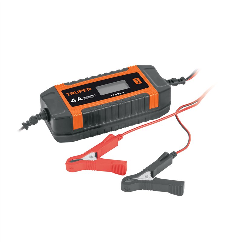 Cargador Y Mantenedor Automático de Baterías 4 A 6v Y 12v