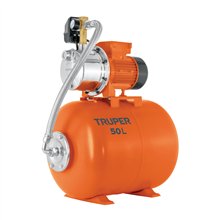 Equipo Hidroneumático 50l Jet Inoxidable 1 Hp Truper