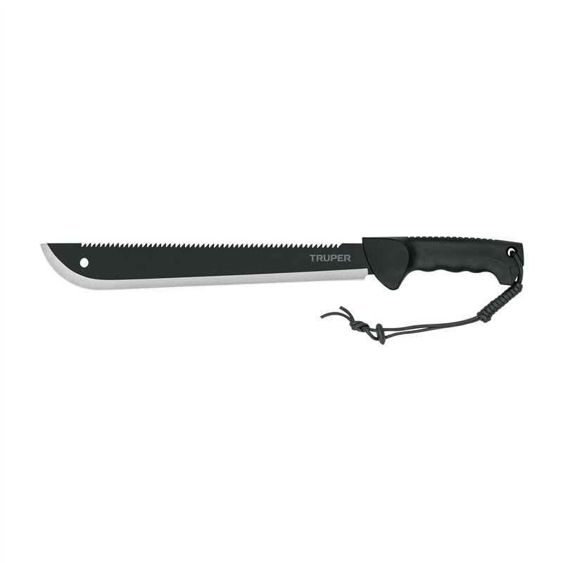 Machete Doble Filo 14 Cacha Inyectada con Funda Truper