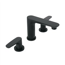 Mezcladora Lavabo Taladros Separados Negro Foset Riviera