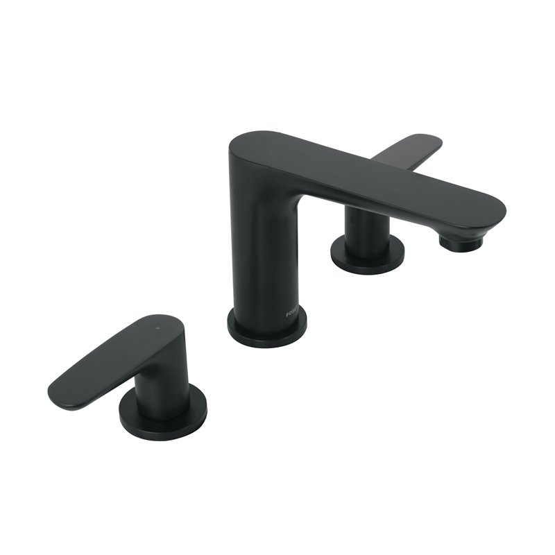 Mezcladora Lavabo Taladros Separados Negro Foset Riviera