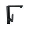 Monomando Cuello Alto para Fregadero Negro Foset Riviera Monomando Cuello Alto para Fregadero Negro Foset Riviera