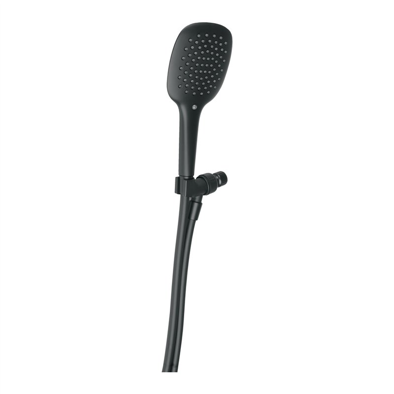 Regadera de Teléfono con Soporte Negro Foset Riviera Regadera de Teléfono con Soporte Negro Foset Riviera