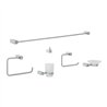 Juego de 6 Accesorios para Baño Foset Kubo
