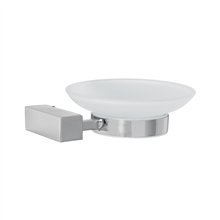 Jabonera con Plato de Vidrio Foset Kubo