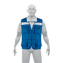 Chaleco Brigadista Reforzado Naranja Truper Expert