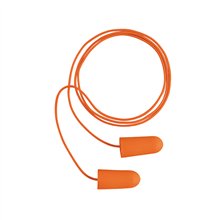 Tapón Auditivo Desechable de Espuma con Cordón 100 Pz