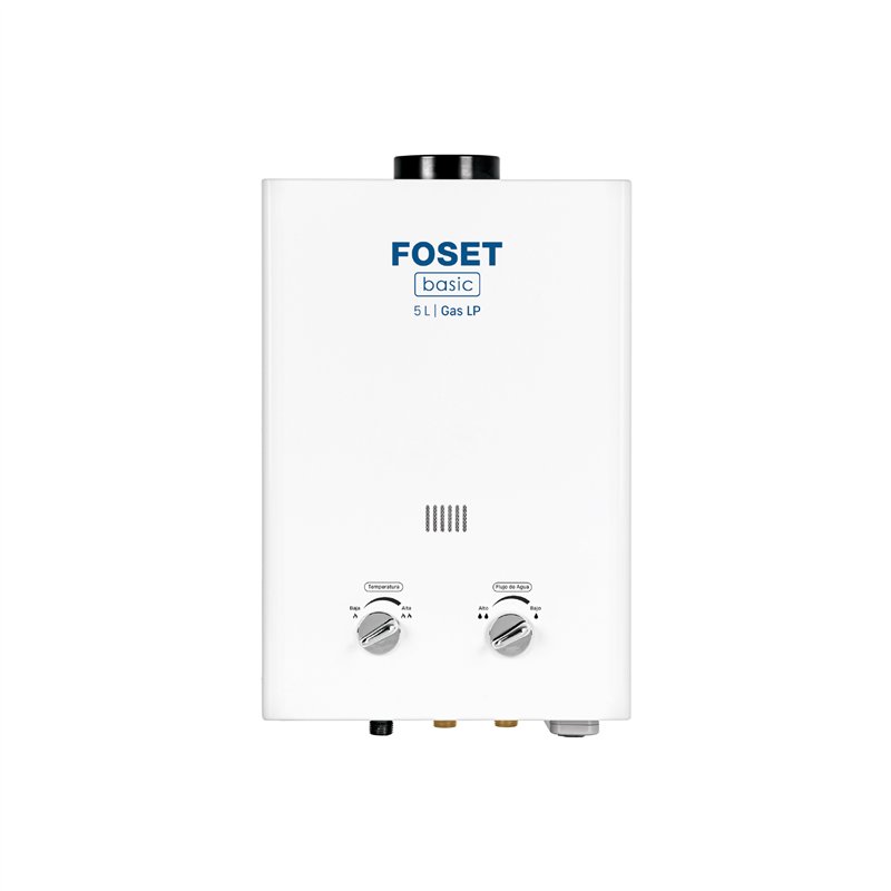 Calentador Instantáneo 5l 1 Servicio Gas Lp Foset Basic