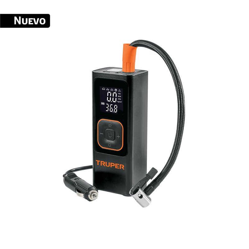 Inflador de Aire Inalámbrico Portátil 150 Psi Truper