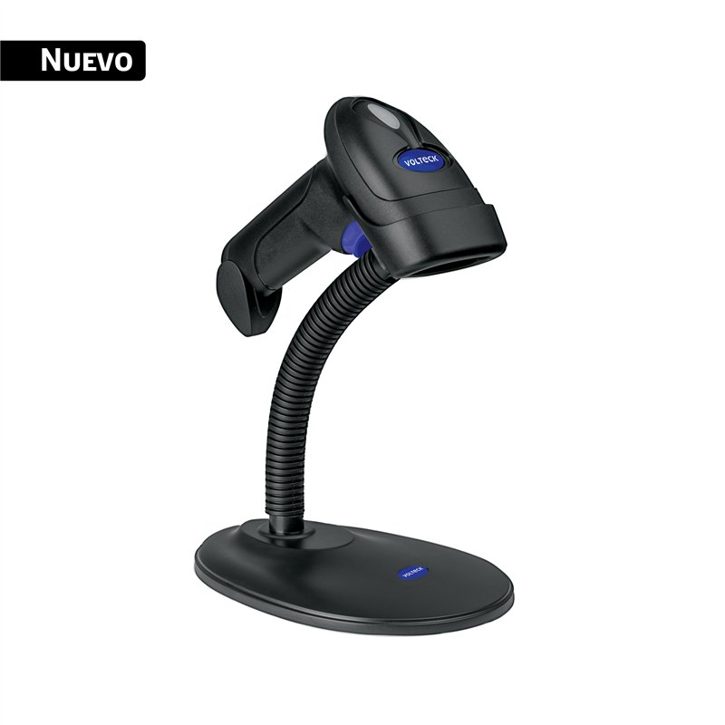 Lector de Código de Barras 2 D Inalámbrico Volteck