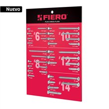 Exhibidor de Pijas Cabeza Plana Fiero