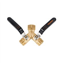 Conector y 3/4 Cuerpo Robusto con Tuerca Móvil p/Manguera