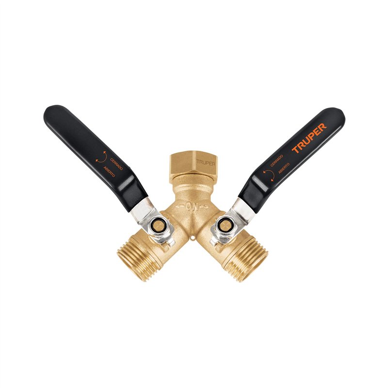 Conector y 3/4 Cuerpo Robusto con Tuerca Móvil p/Manguera