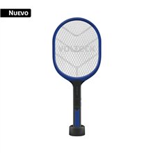 Raqueta Mata Moscas Y Mosquitos con Base Recargable Volteck